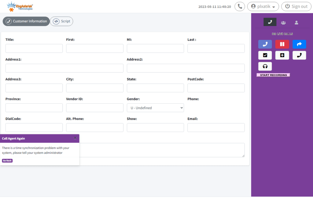 Avatar Dialer.