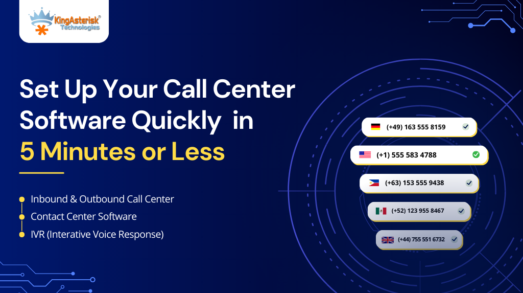 Setup Your Call Center Software In 5 Minutes or Less