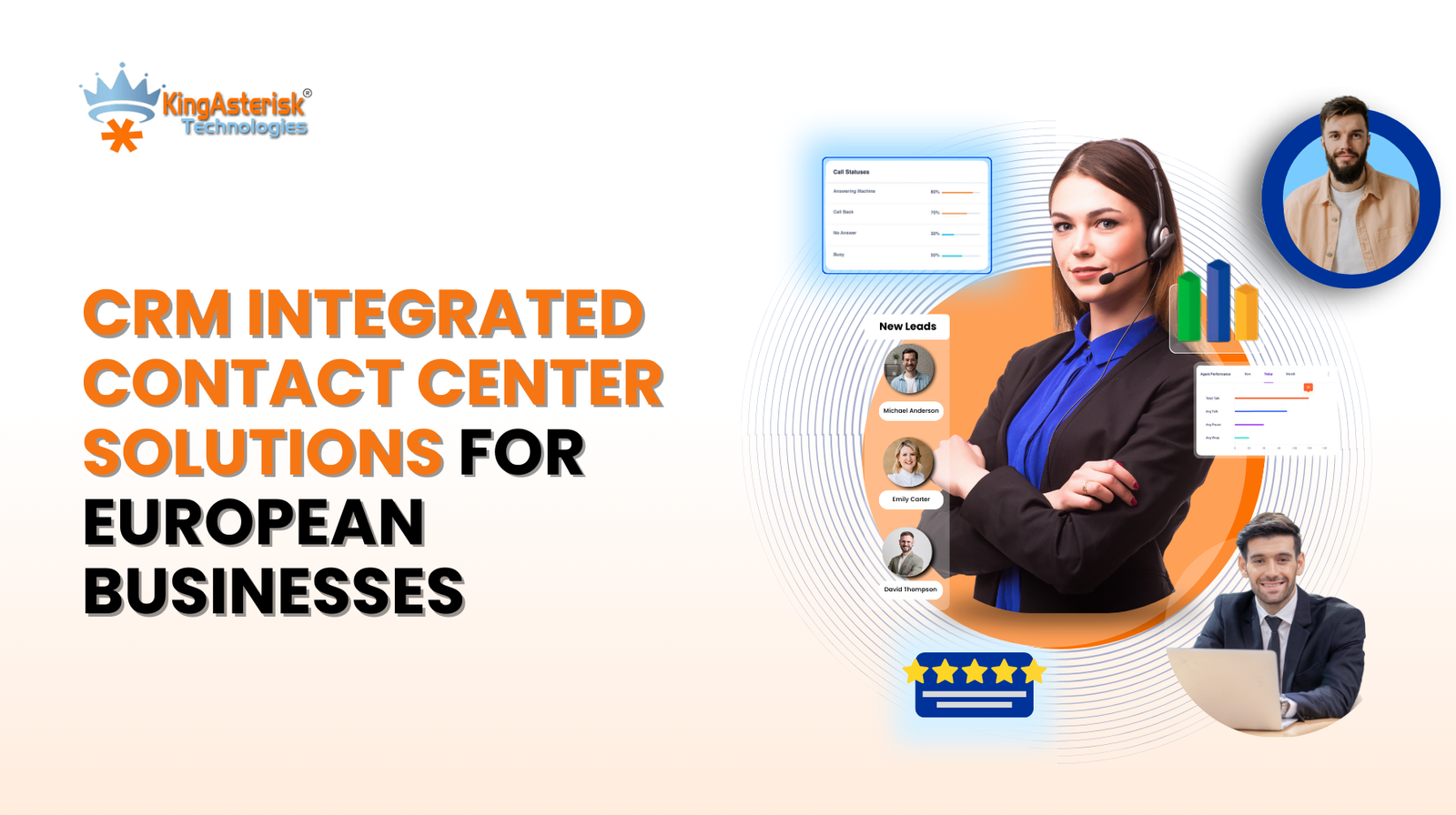 CRM Integrated Contact Center Solutions for European Businesses