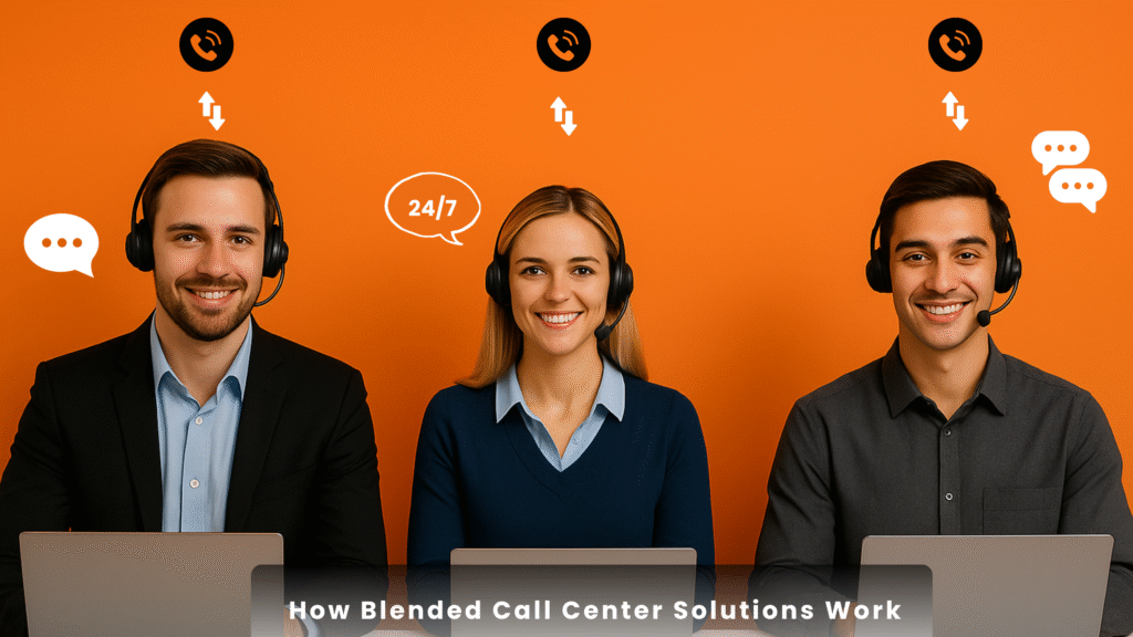 How Blended Call Center Solutions Work