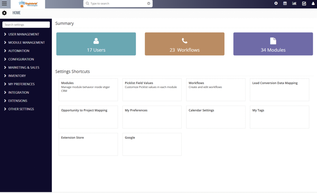 CRM Dialer Summery