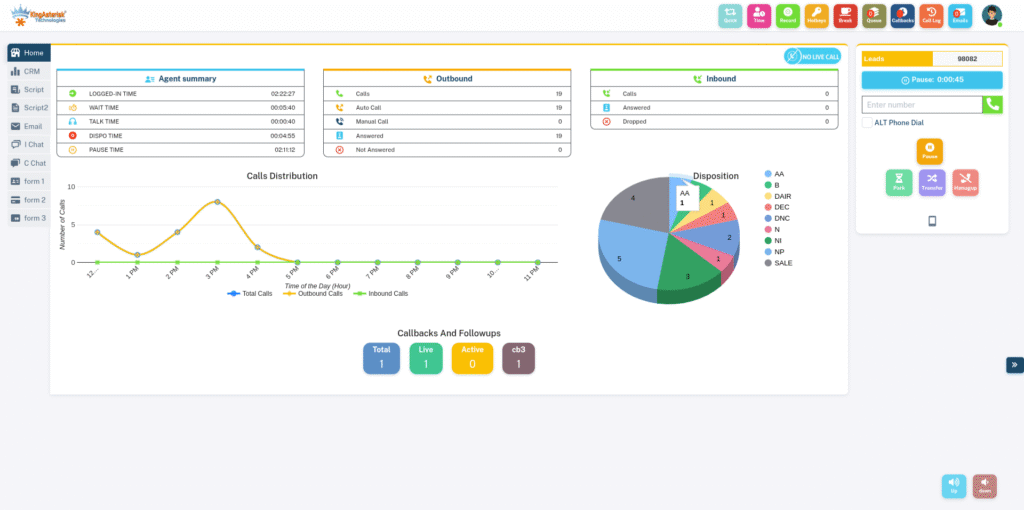 Agent Dashboard
