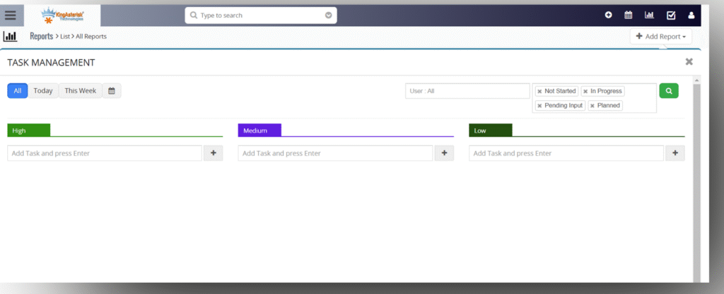 CRM - Dialer - Task management