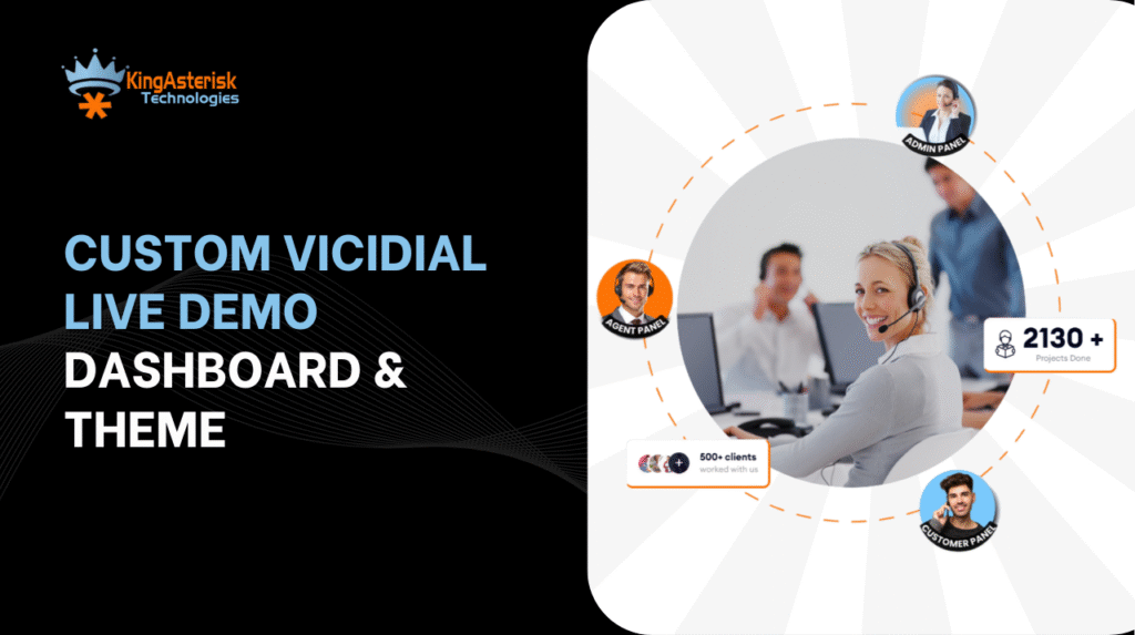 Custom VICIdial Live Demo Dashboard & Theme.