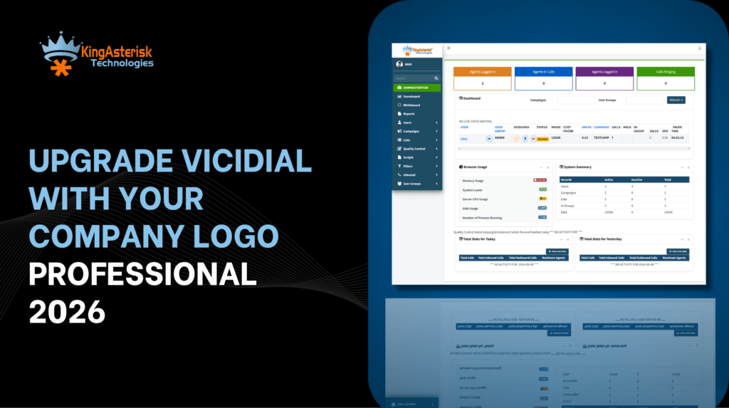 Upgrade VICIdial with Your Company Logo Professional 2026