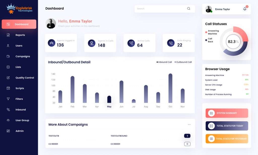 Vicidial Software Solutions Custom VICIdial Theme with Source Code