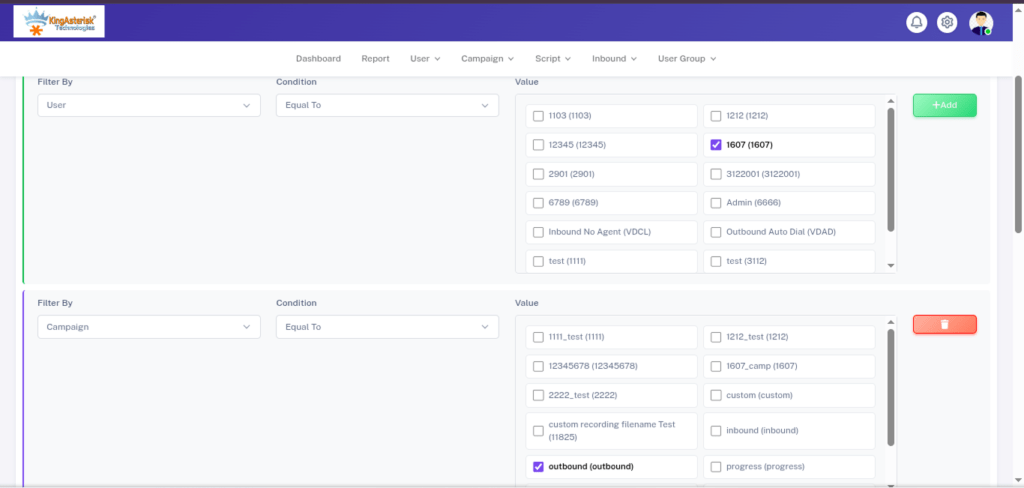 Vicidial outbound Select