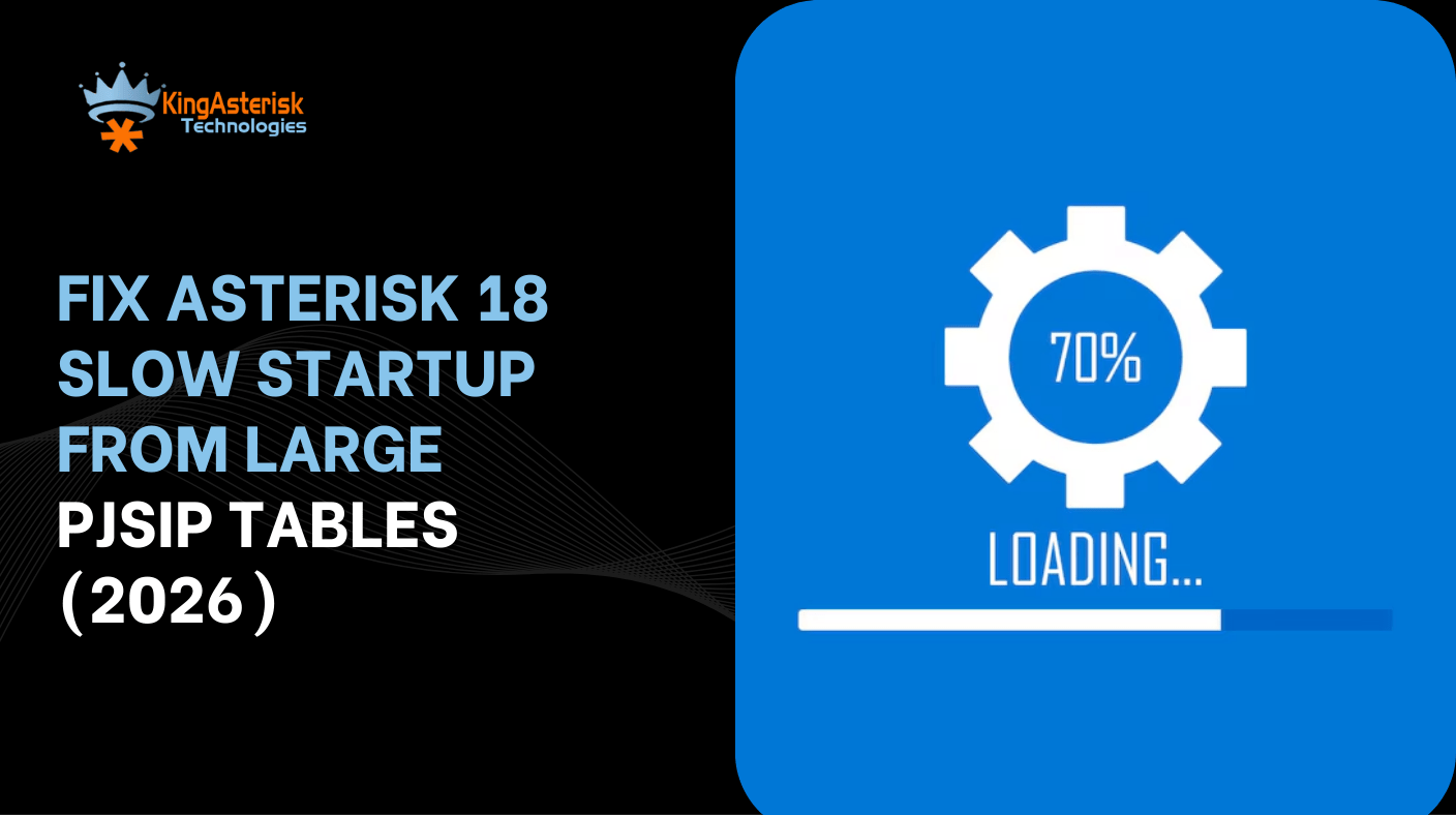 Fix Asterisk 18 Slow Startup from Large PJSIP Tables (2026)