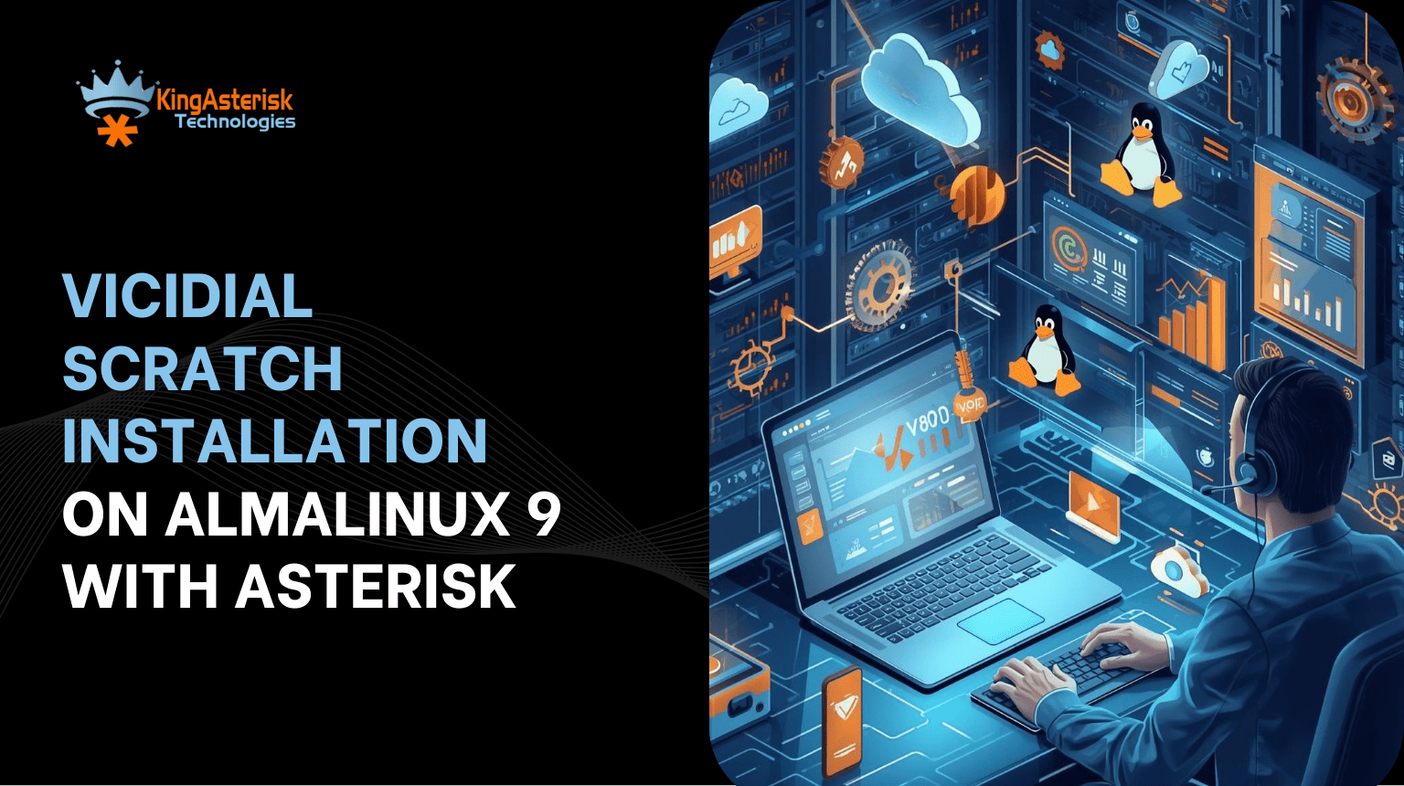 VICIdial Scratch Installation on AlmaLinux 9 with Asterisk