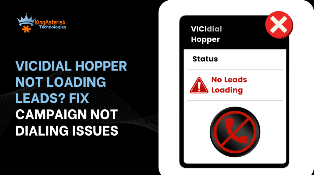 VICIdial Hopper Not Loading Leads Fix Campaign Not Dialing Issues