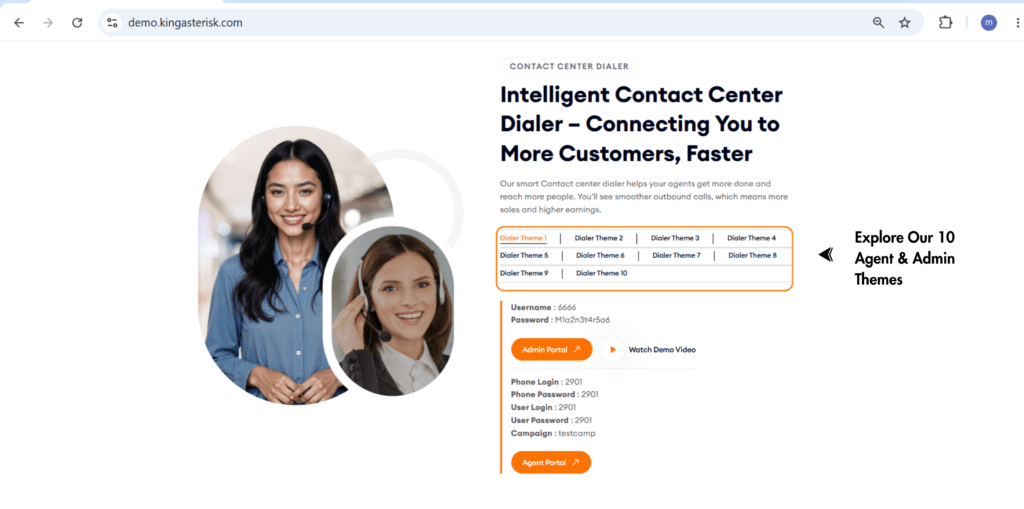 Explore Our 10 Agent & Admin Themes