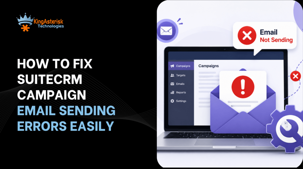 How to Fix SuiteCRM Campaign Email Sending Errors Easily.