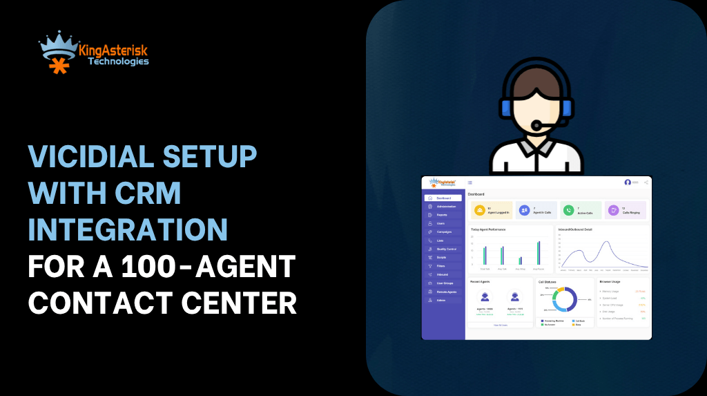VICIdial Setup with CRM Integration for a 100-Agent Contact Center (1)
