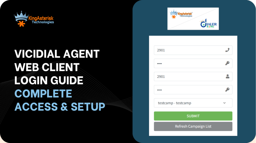 VICIdial Agent Web Client Login Guide Complete Access & Setup