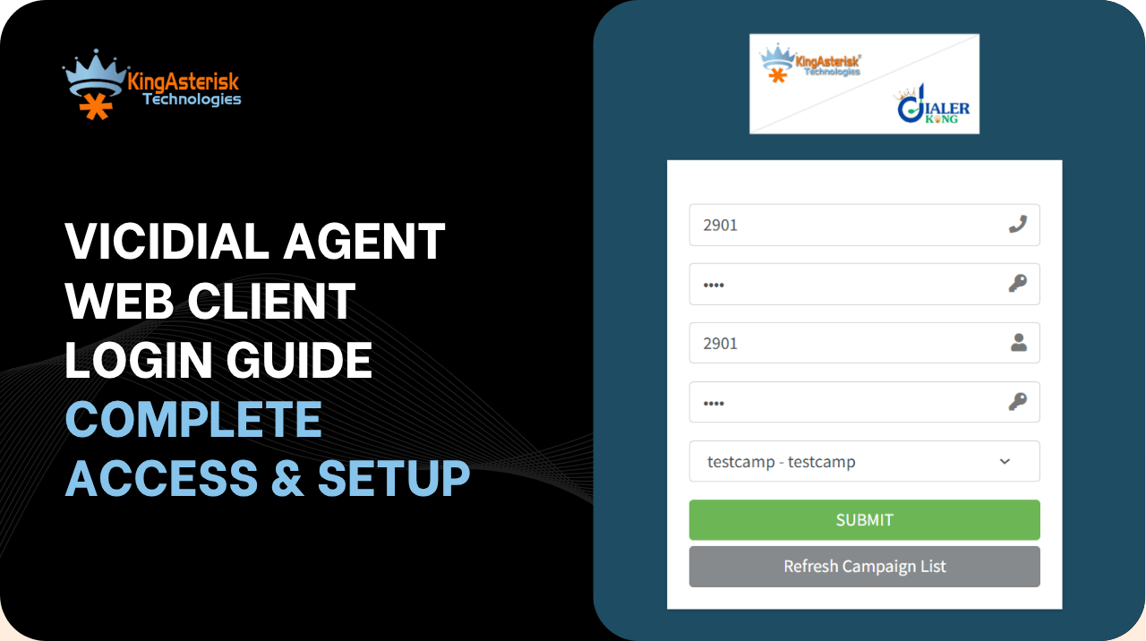 VICIdial Agent Web Client Login Guide Complete Access & Setup