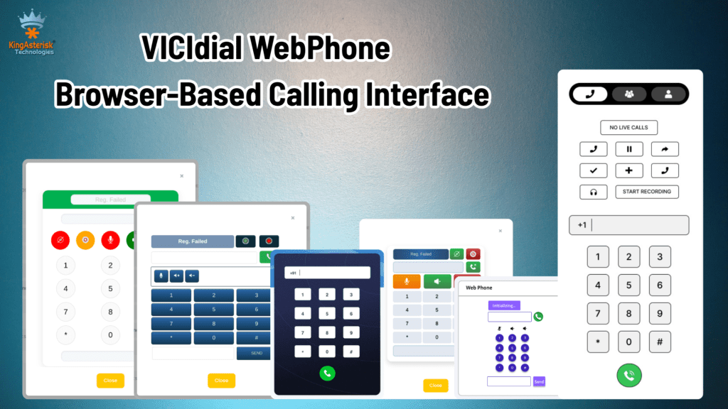 VICIdial Webphone – Browser-Based Calling Interface